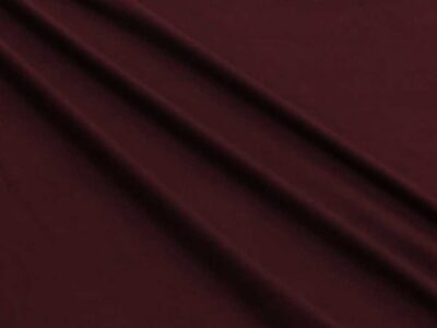 Double Brushed Polyester Jersey - Merlot
