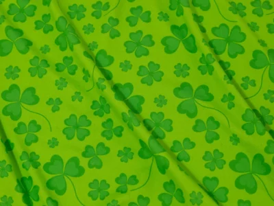 Double Brushed Polyester Jersey - Green Clover