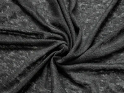 Linen Jersey - Black