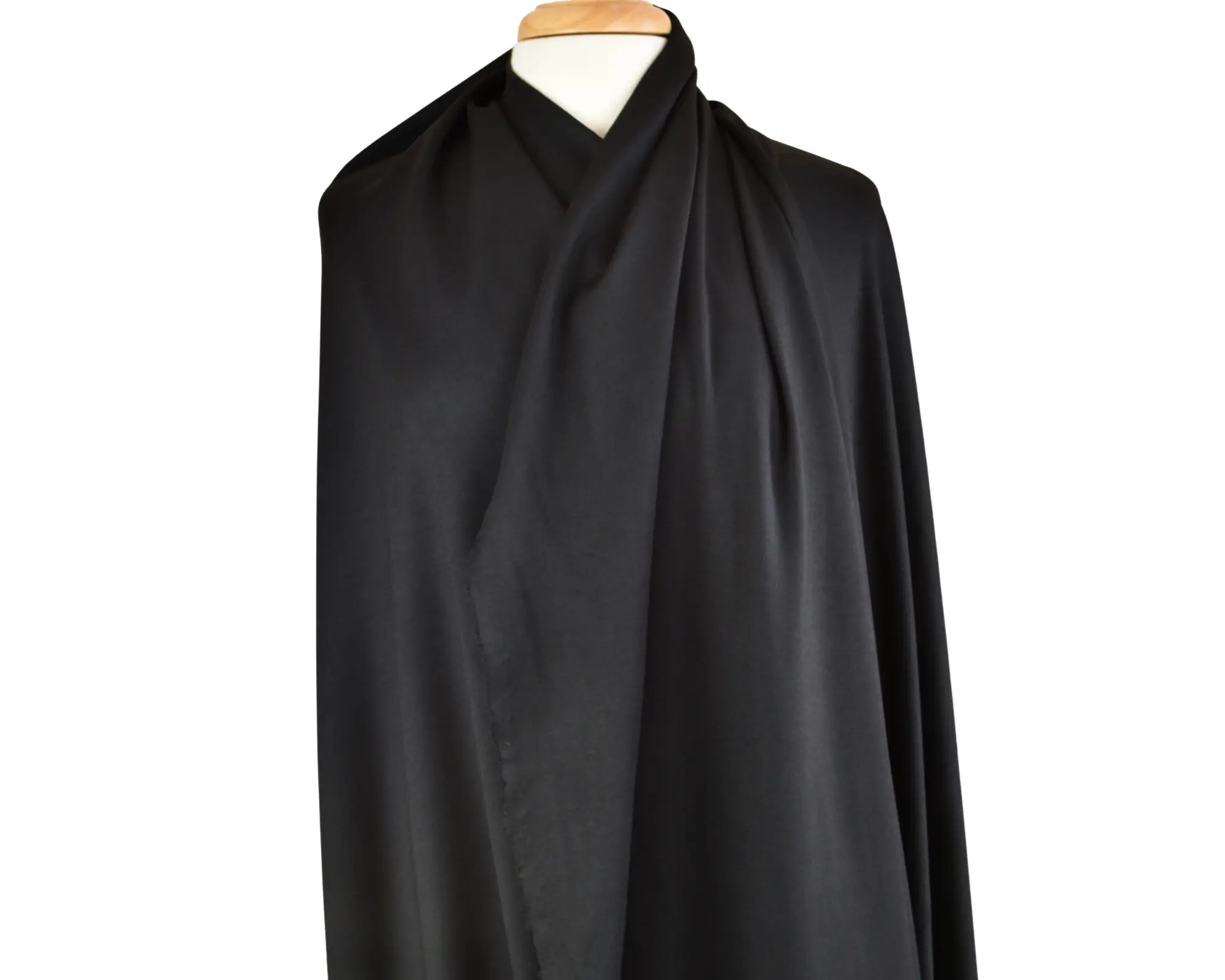 Ponte de Roma Double Knit - Black - Image 7