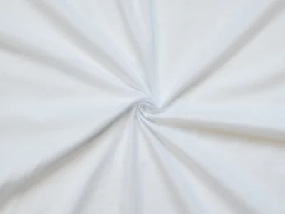 white cotton batiste fabric in swirl shape