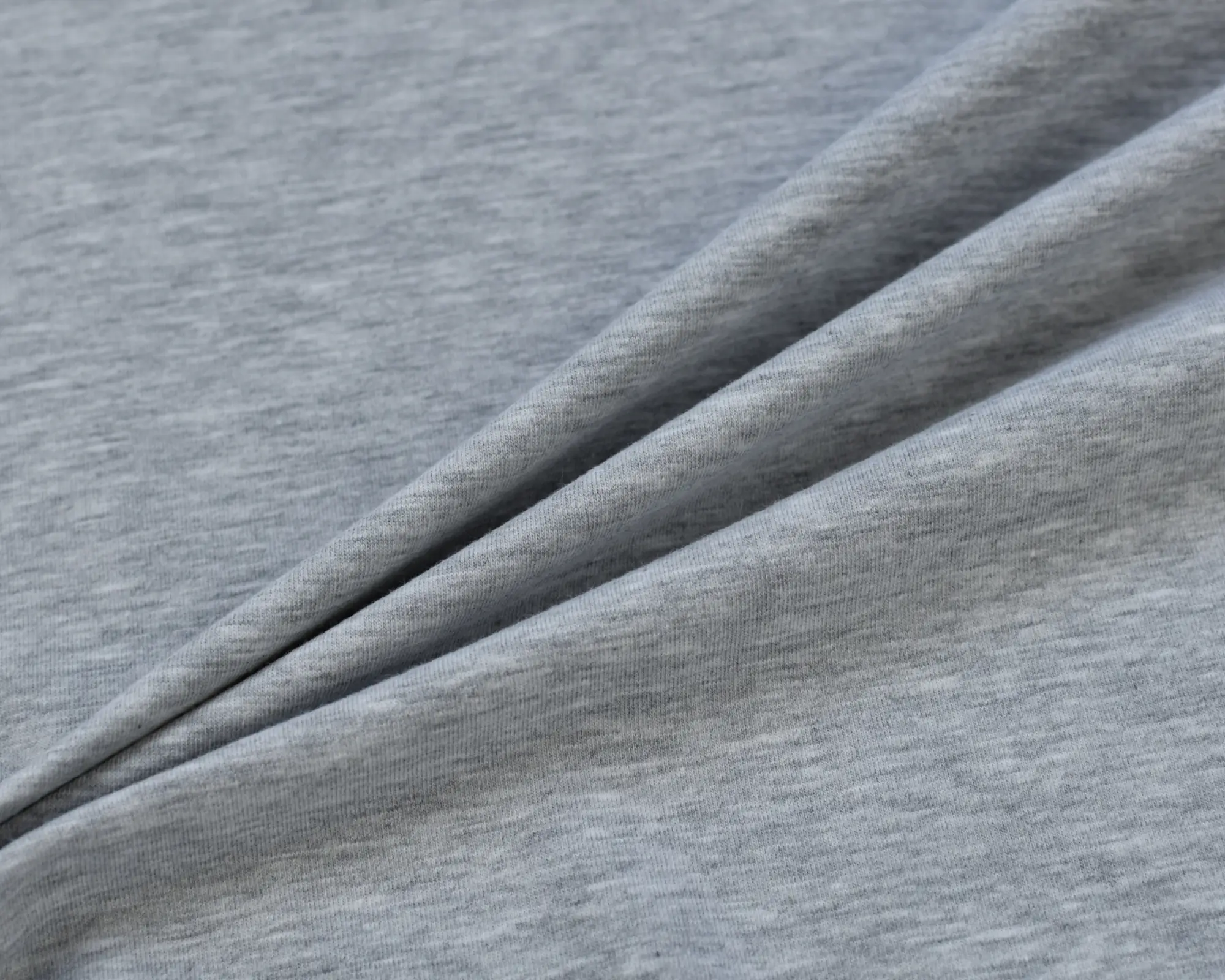 Cotton Jersey - Gray Heather - Image 3