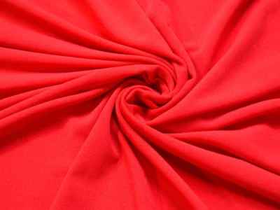 Polyester ITY Jersey - Red