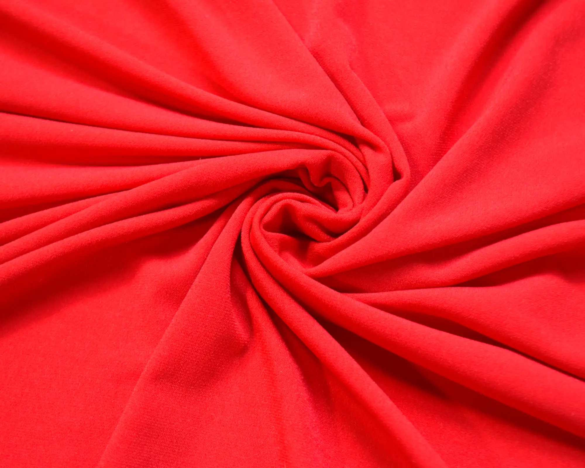 Polyester ITY Jersey - Red