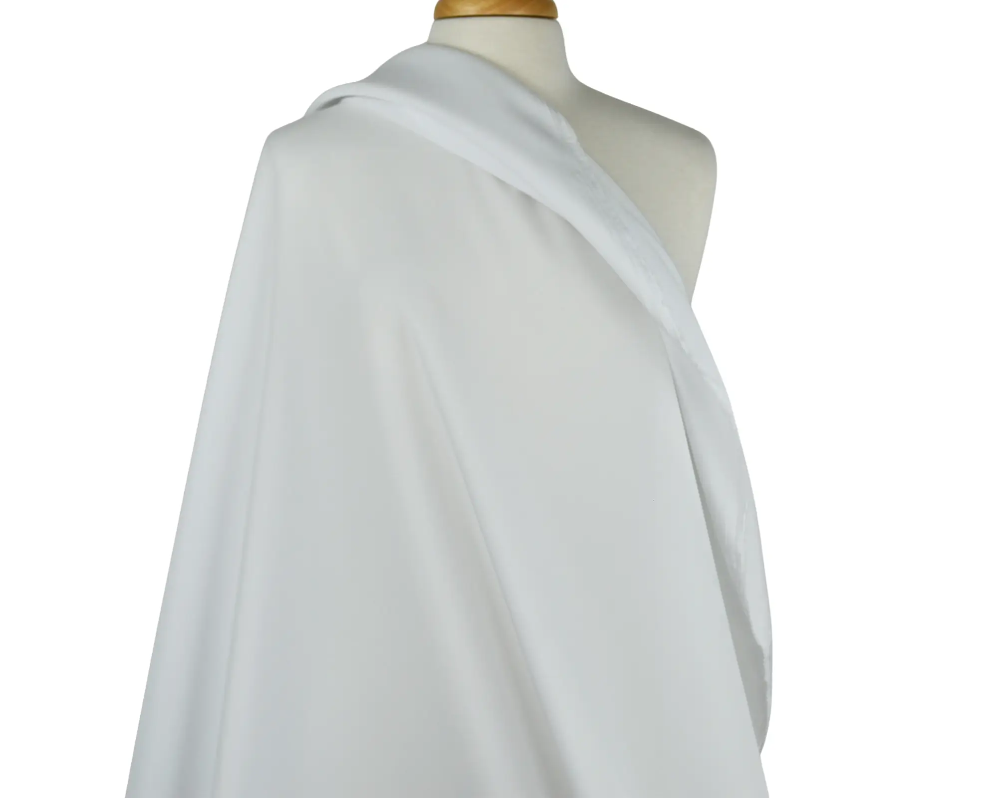 Polyester Pongee Lining - White - Image 4