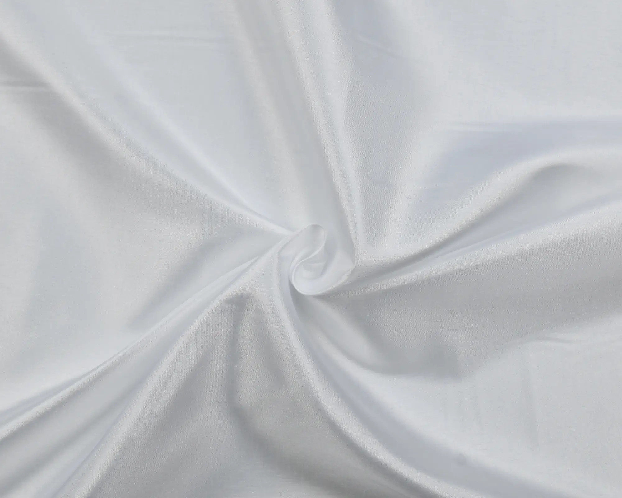 Polyester China Silk - White