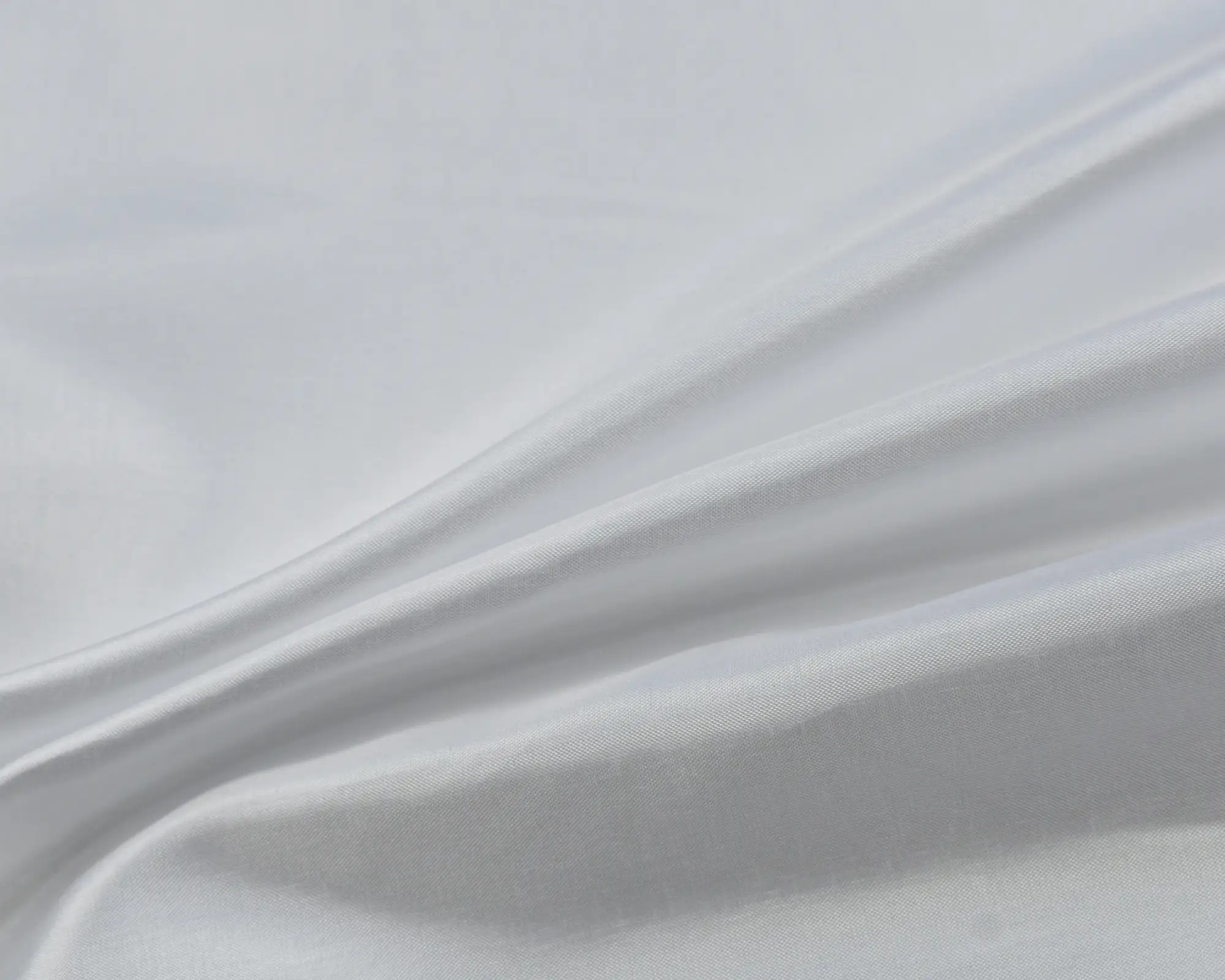 Polyester China Silk - White - Image 3