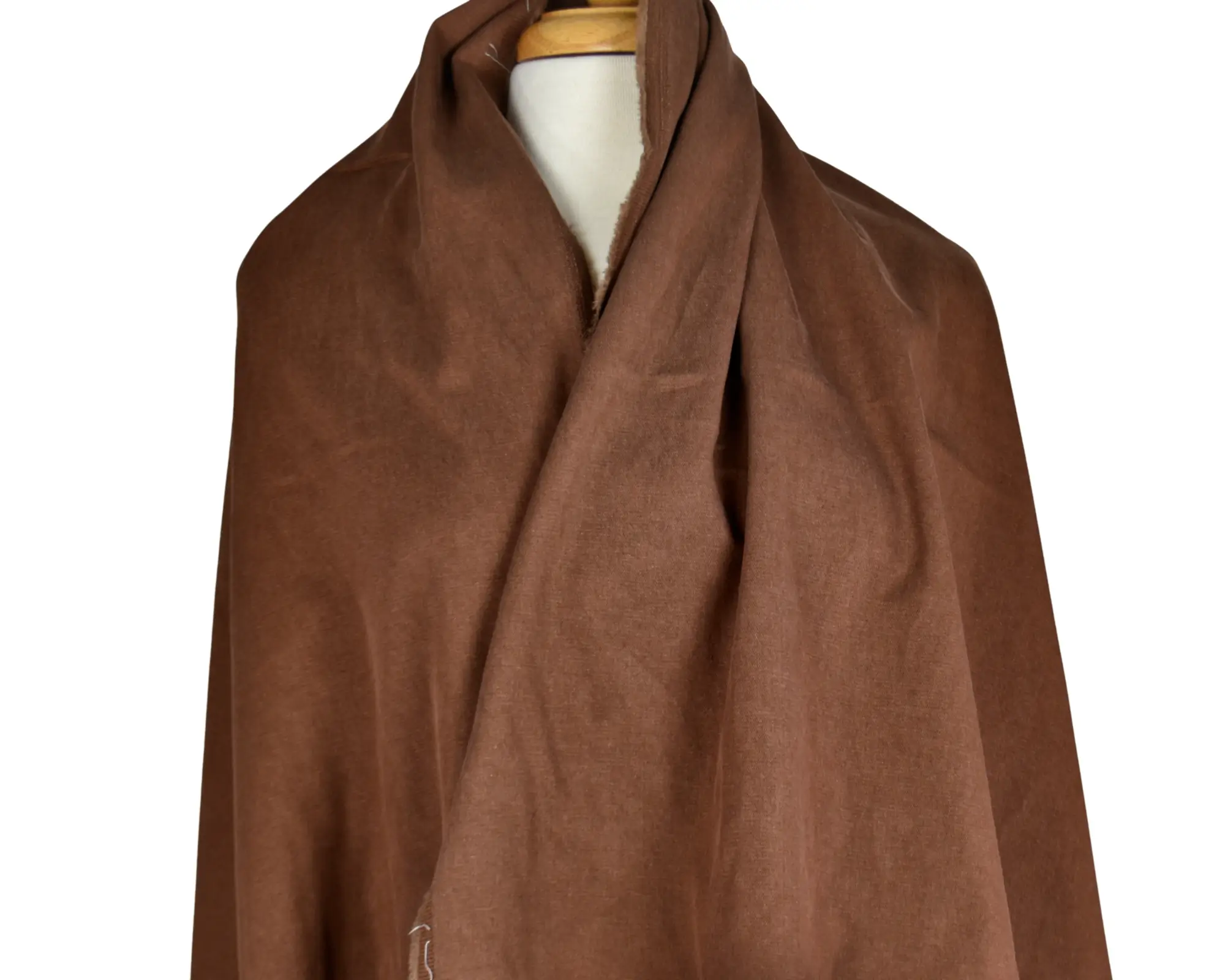 Cotton/Rayon Twill - Brown - Image 5