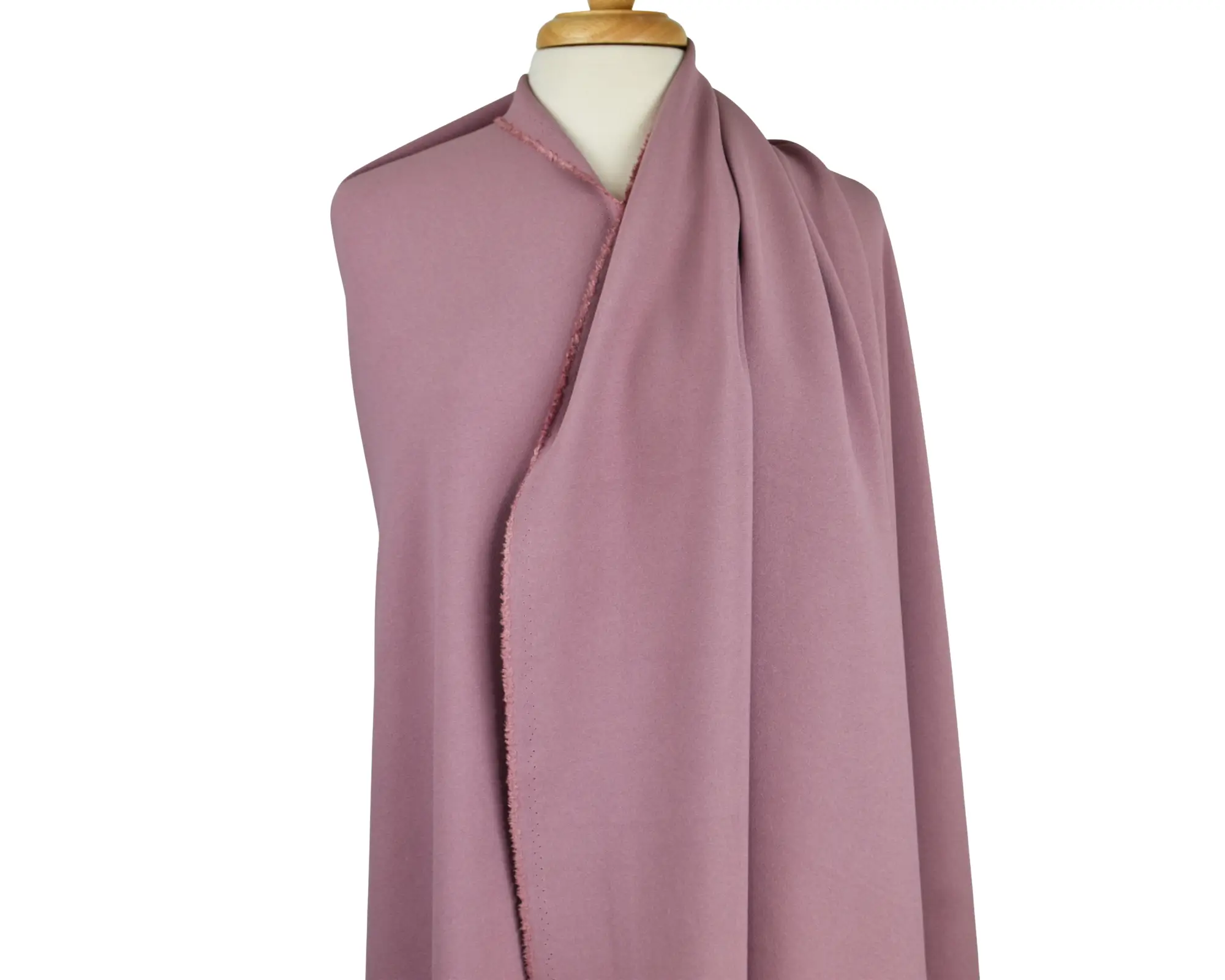 Designer Rayon Crepe - Dusty Pink - Image 4