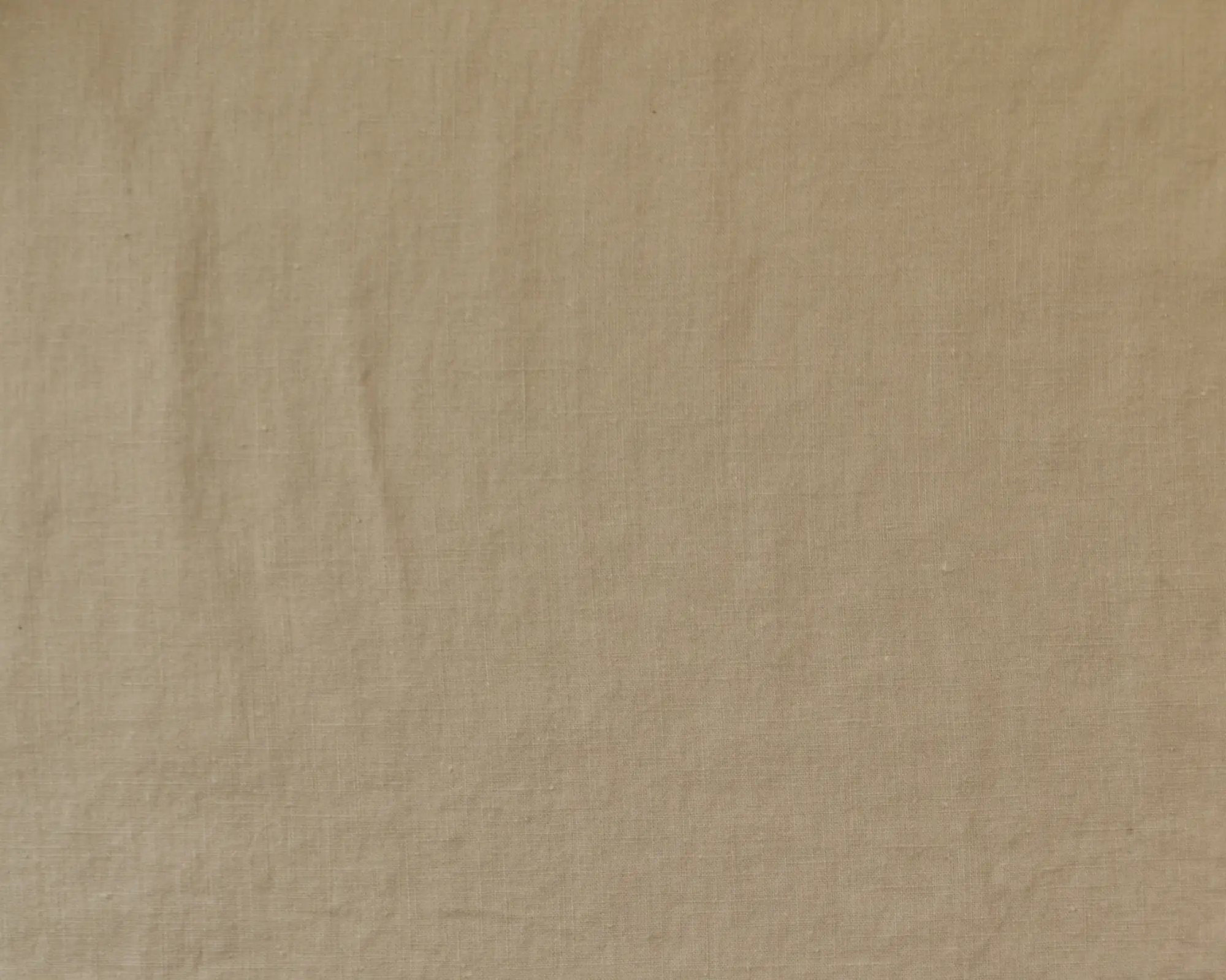 Washed Linen/Cotton Blend - Sand - Image 2