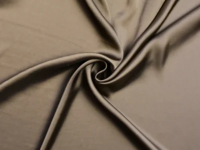 Polyester Charmeuse - Olive Brown