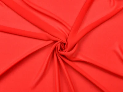 Polyester Chiffon - Red
