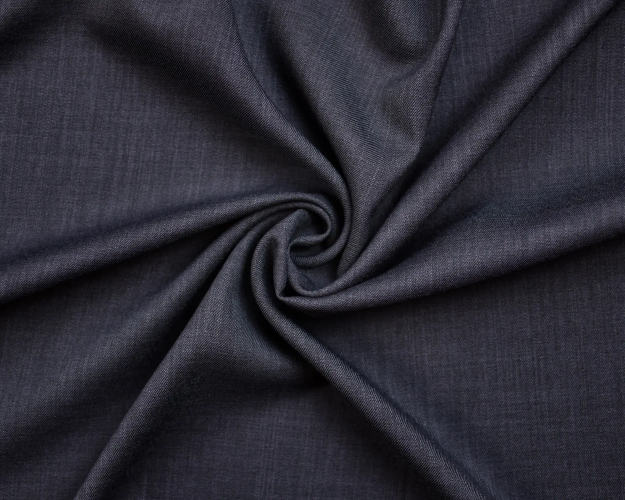 Recycled Polyester Twill – Blue
