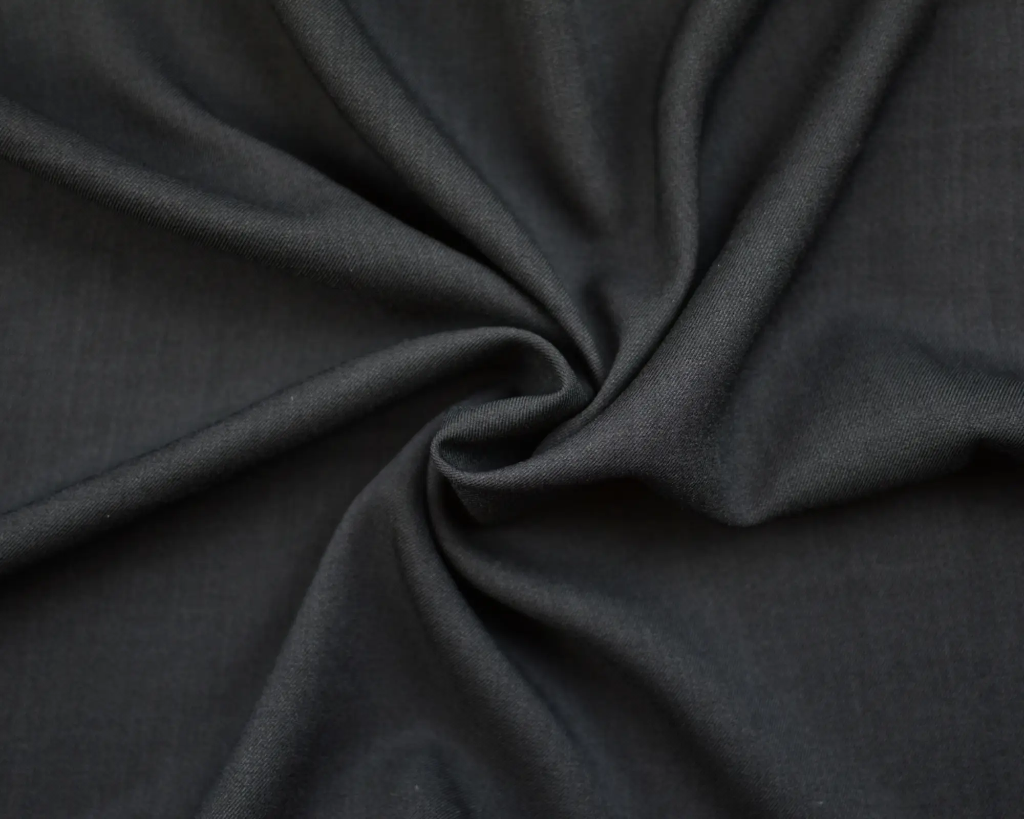 Recycled Polyester Twill - Black