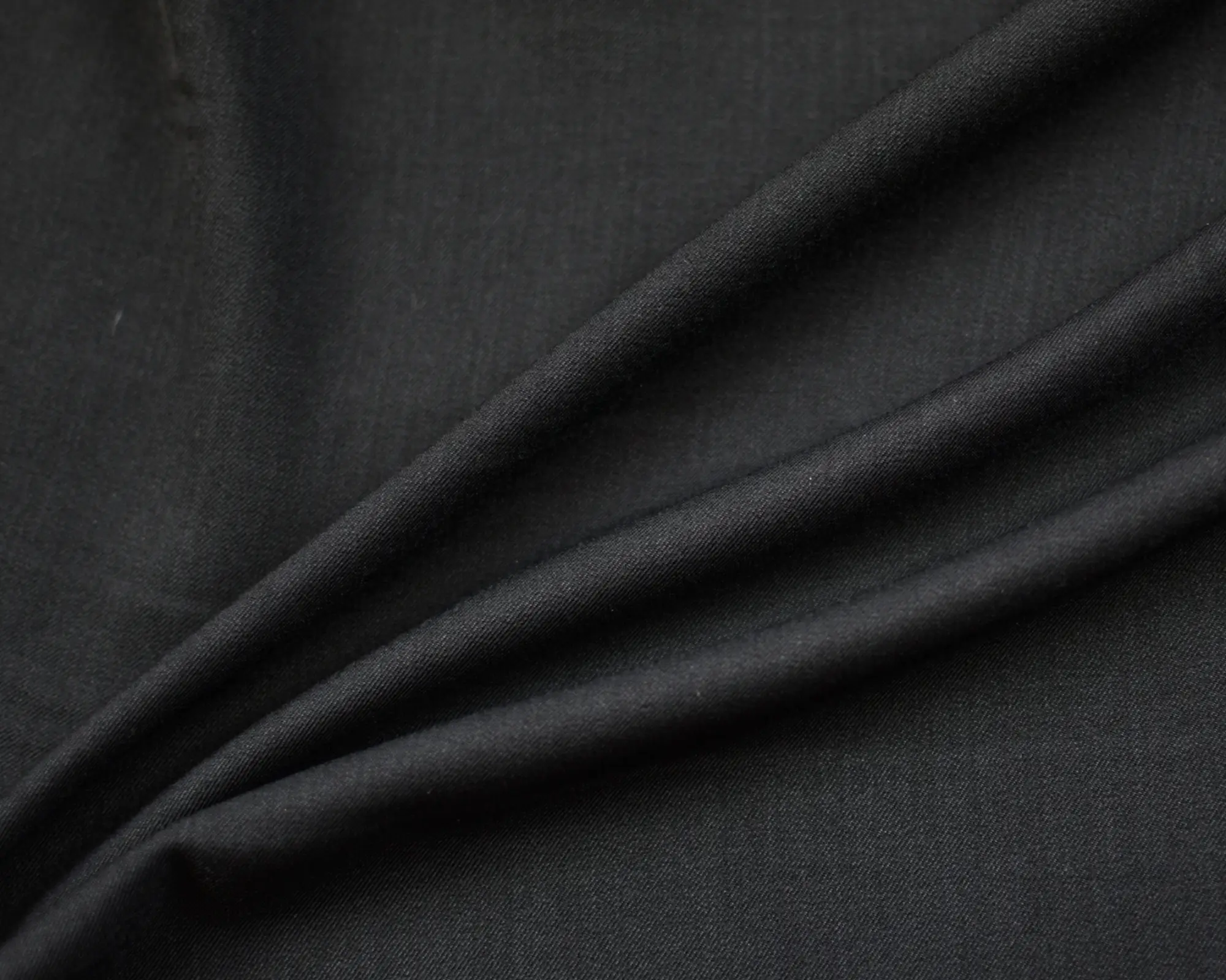 Recycled Polyester Twill - Black - Image 3