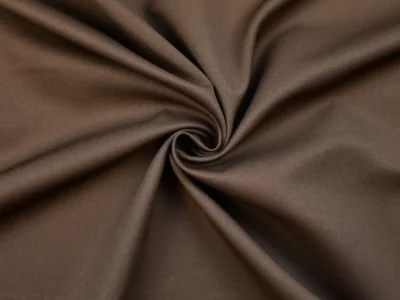 Microfiber Polyester Twill - Chocolate
