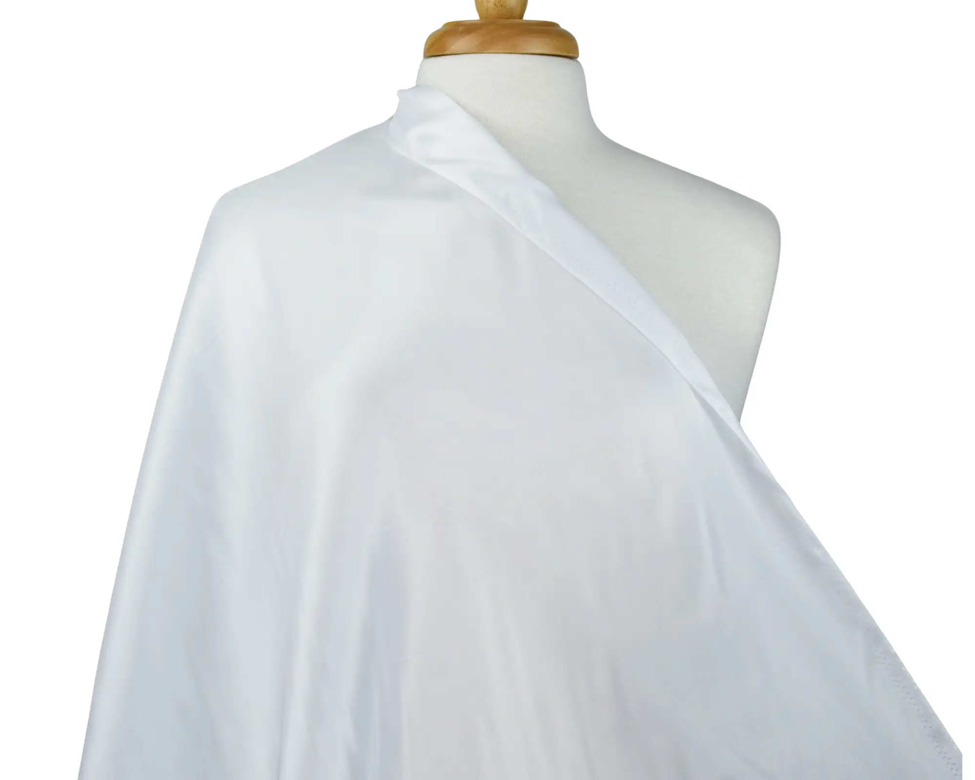 Bemberg Rayon Lining - White - Image 4
