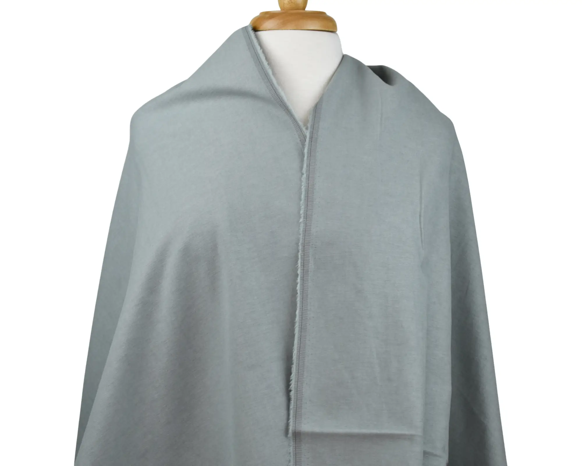 Cotton/Rayon Twill - Rock Gray - Image 5