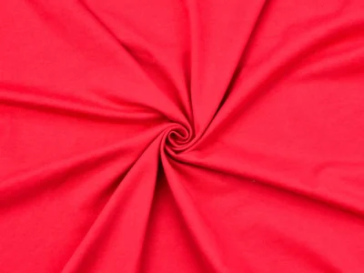 Cotton Jersey - Poppy Red