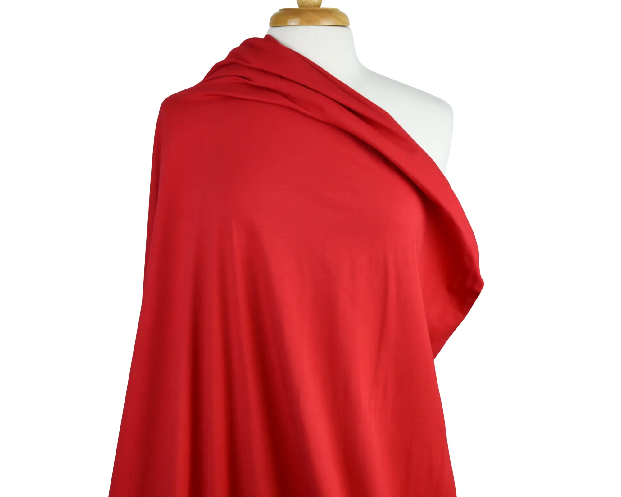 Cotton Jersey - Poppy Red - Image 4