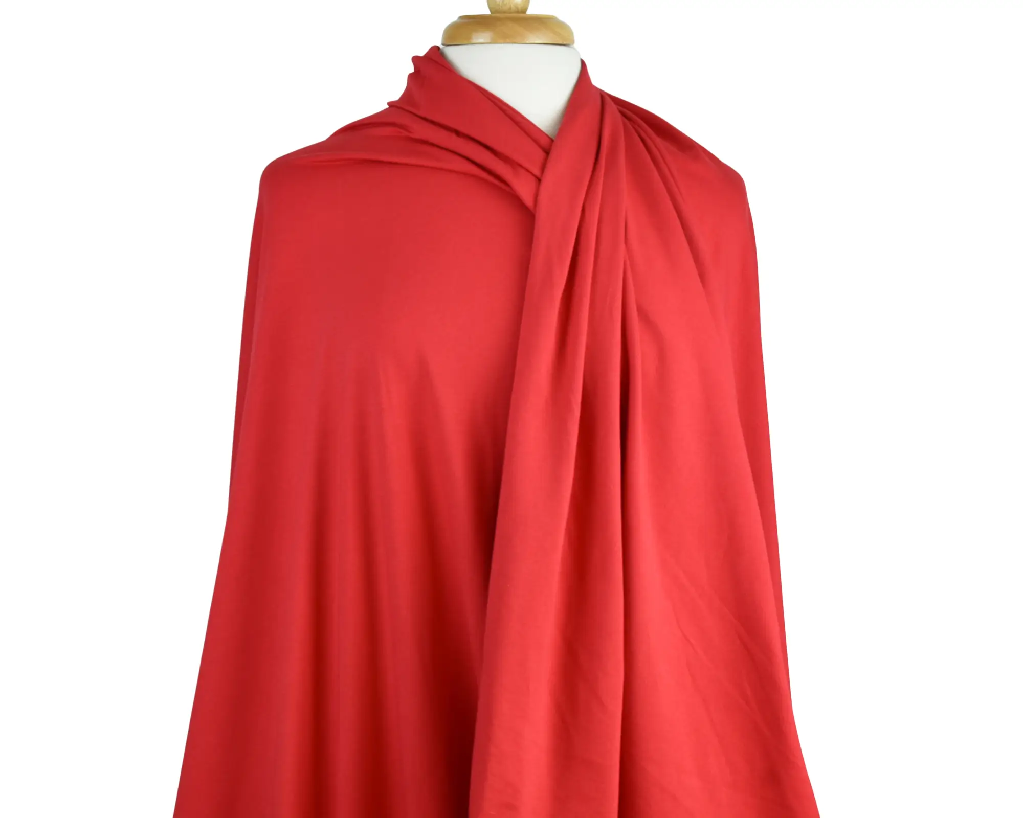 Cotton Jersey - Poppy Red - Image 5