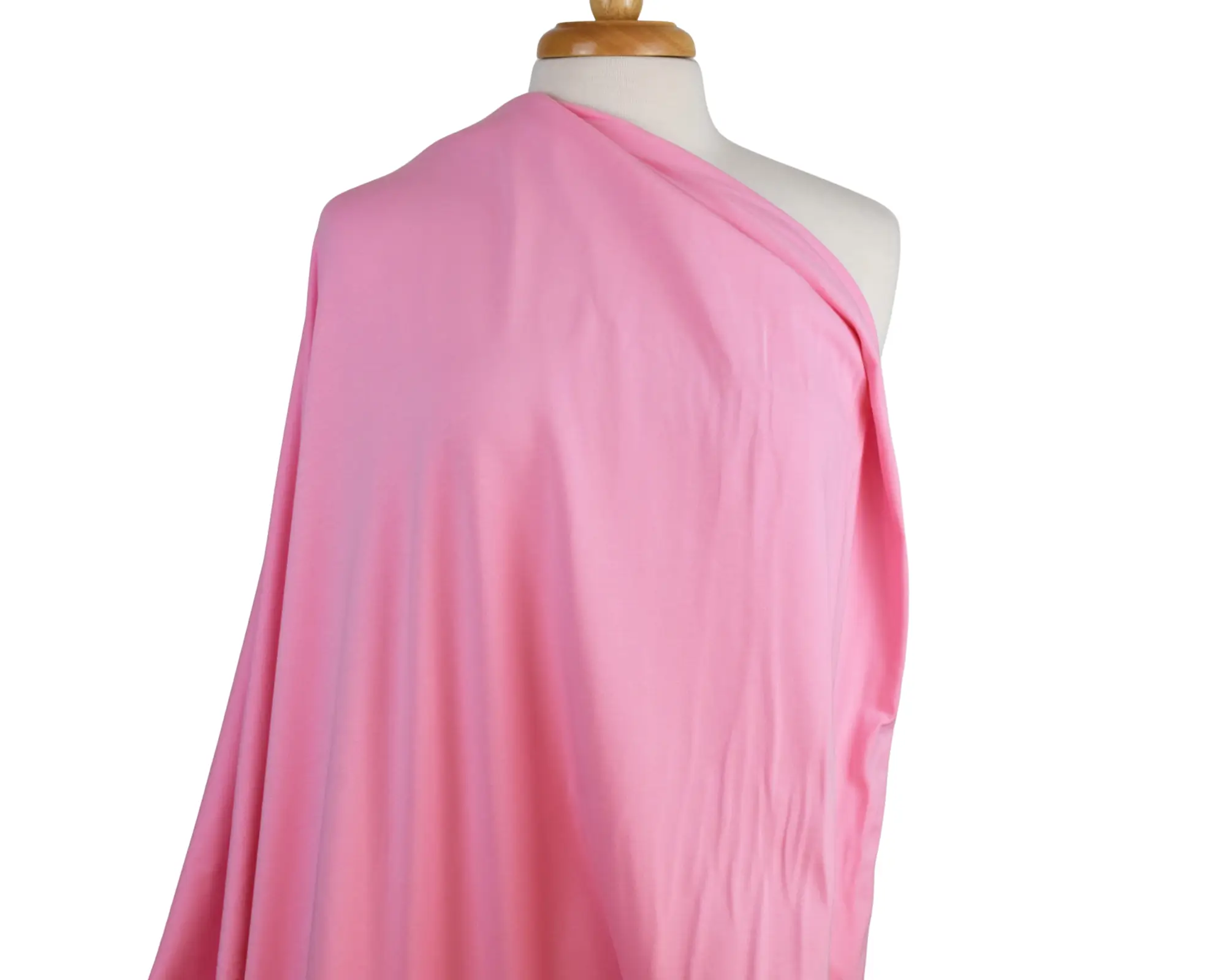 Cotton Jersey - Peony Pink - Image 4