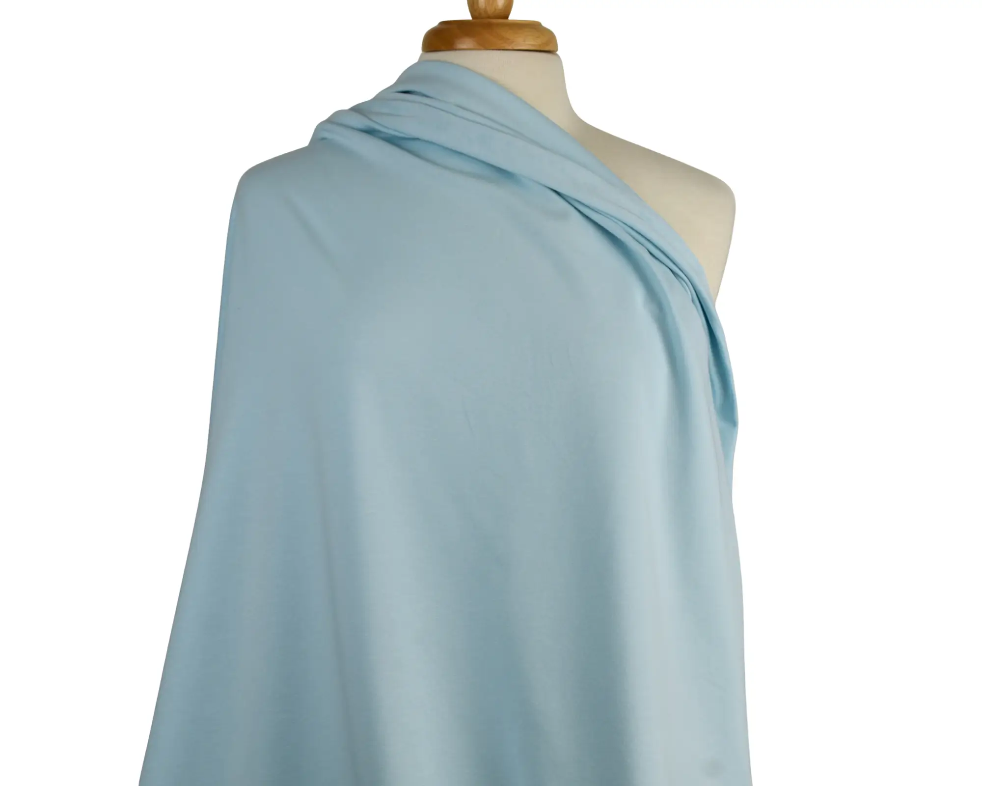 Cotton Jersey - Light Blue - Image 4