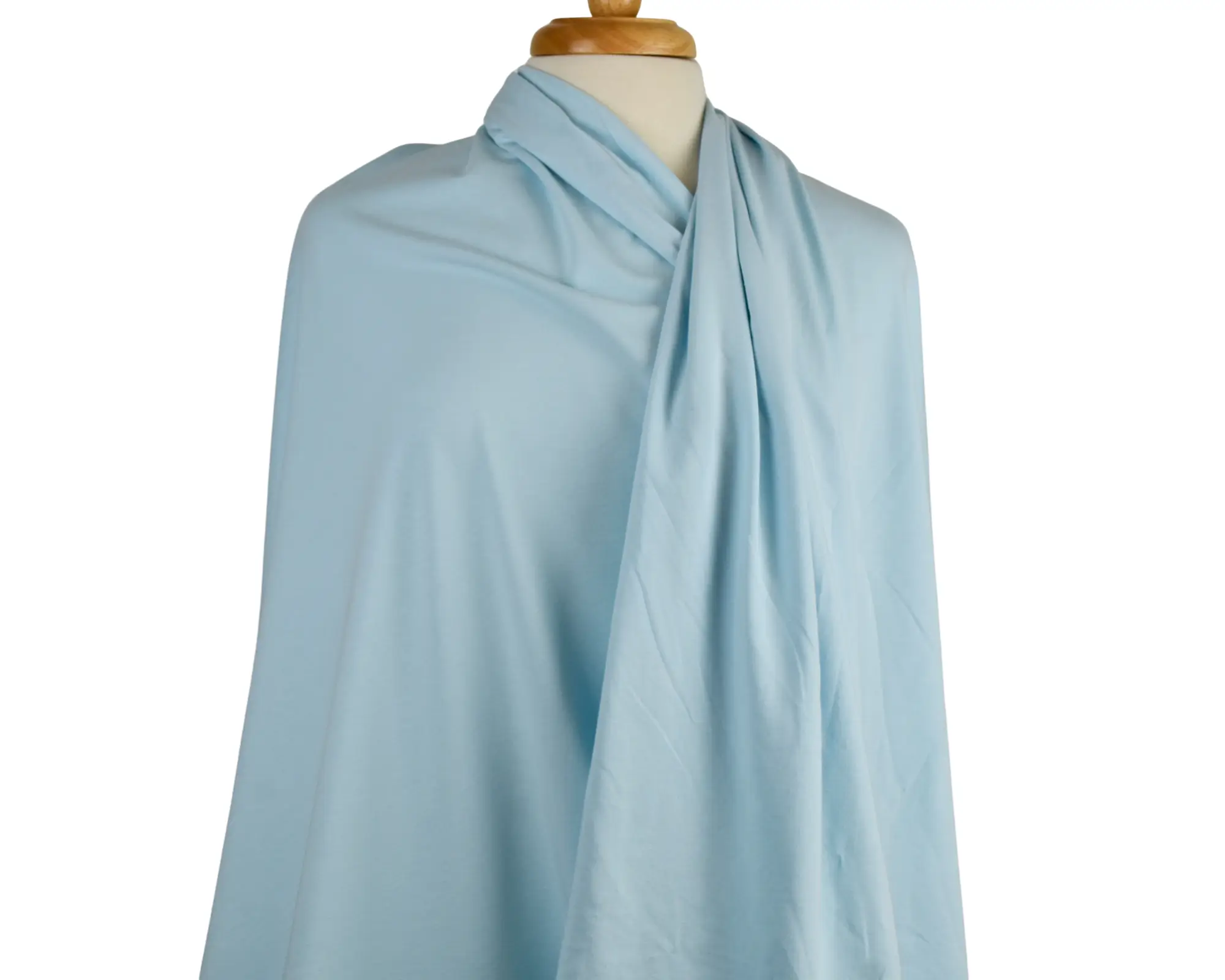 Cotton Jersey - Light Blue - Image 5