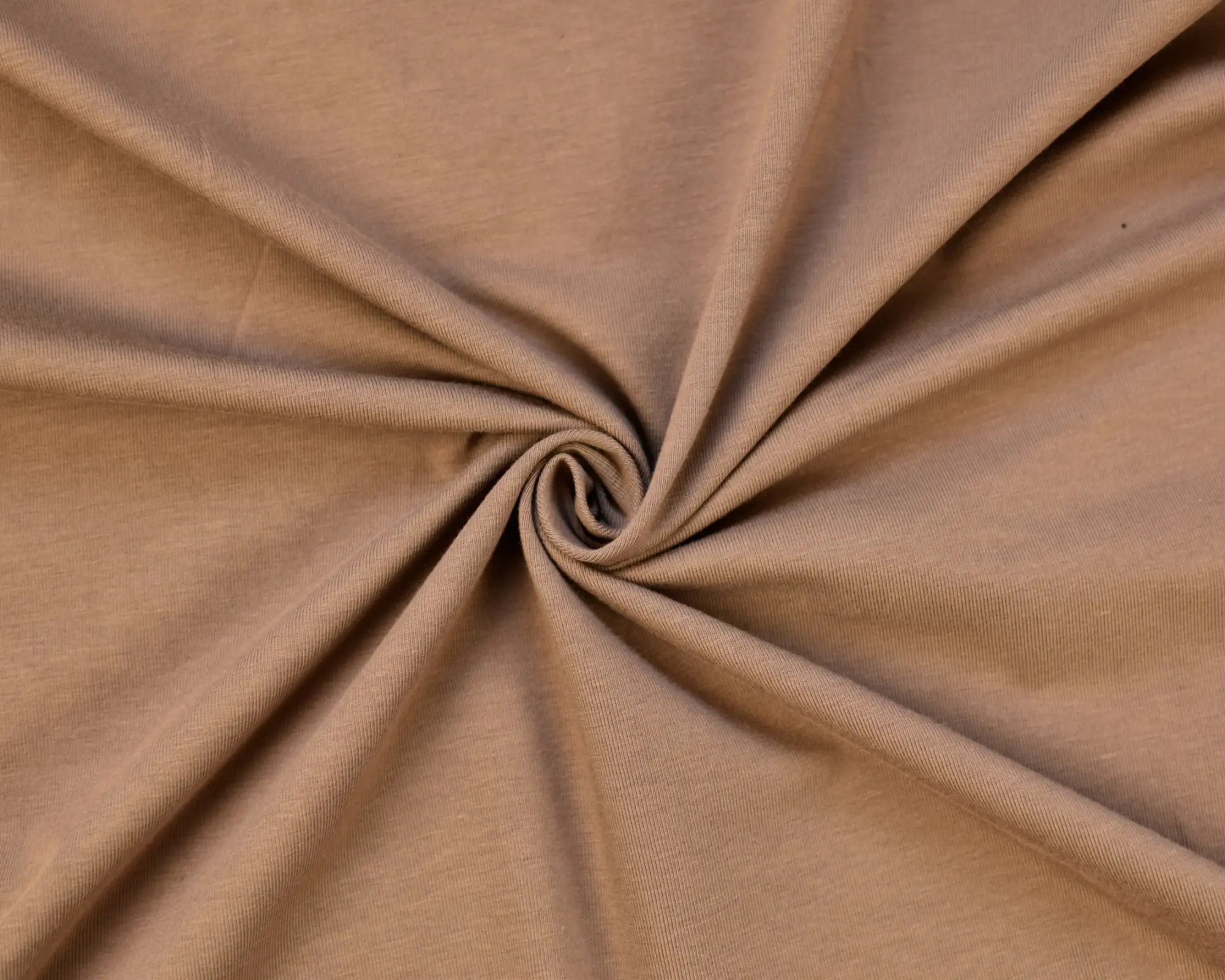 Cotton Jersey – Camel Brown
