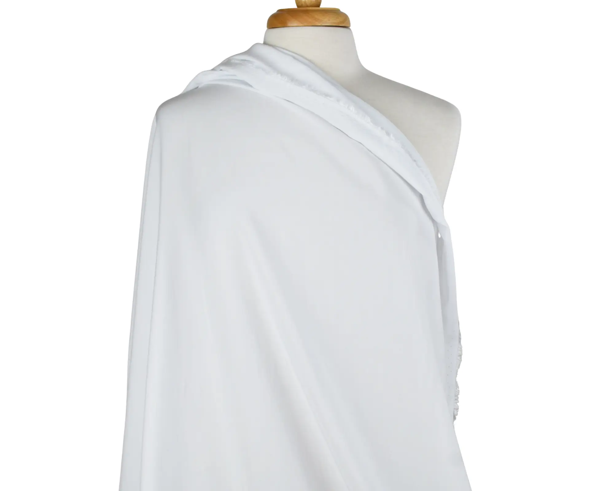 Rayon Challis - White - Image 4
