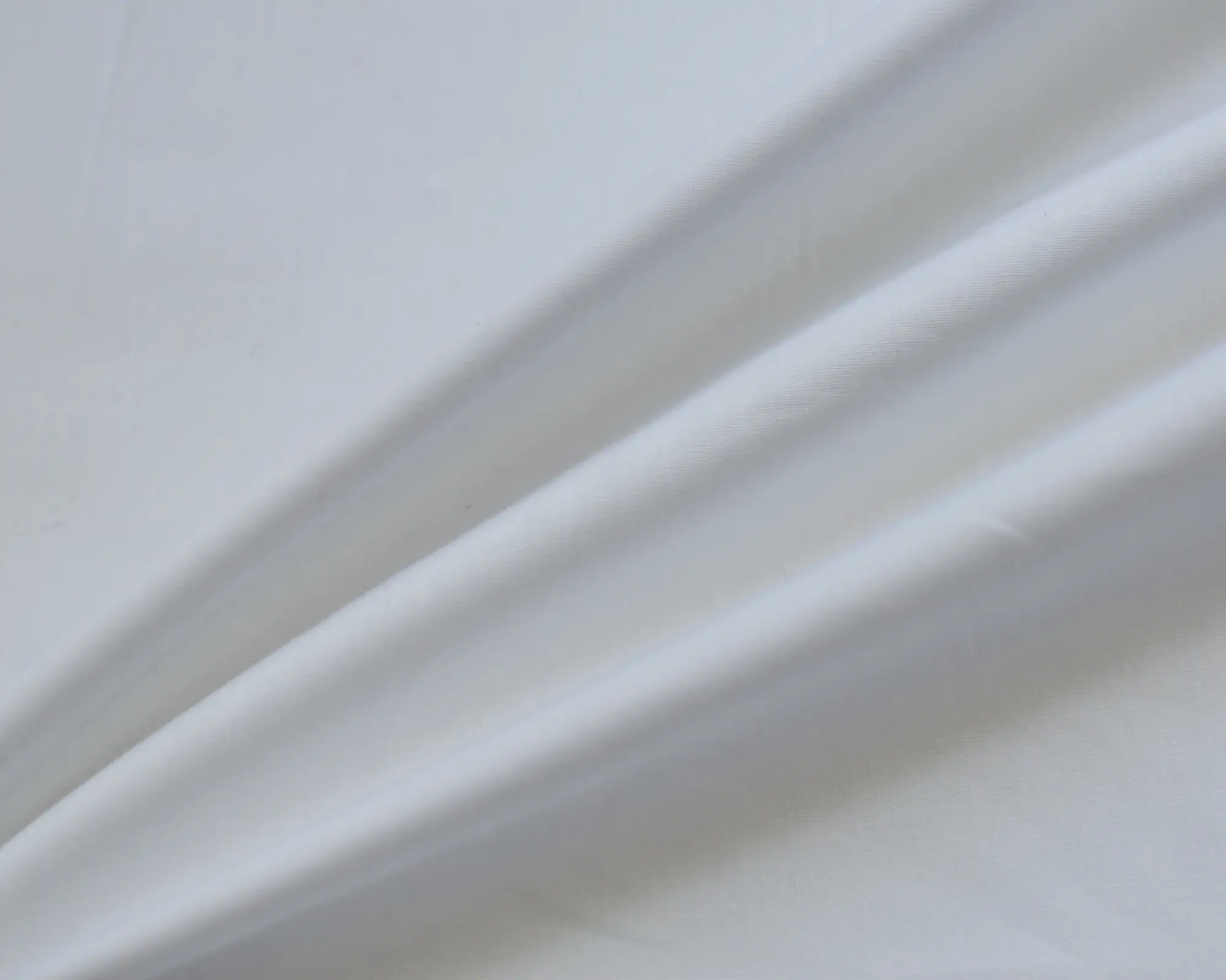 Organic Cotton Poplin - White - Image 3