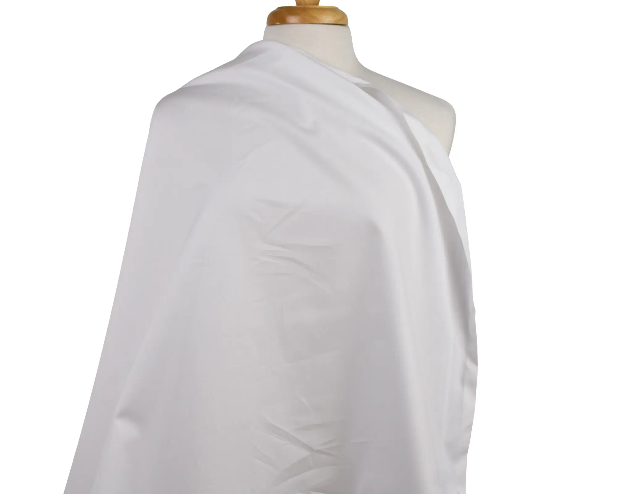 Organic Cotton Poplin - White - Image 4