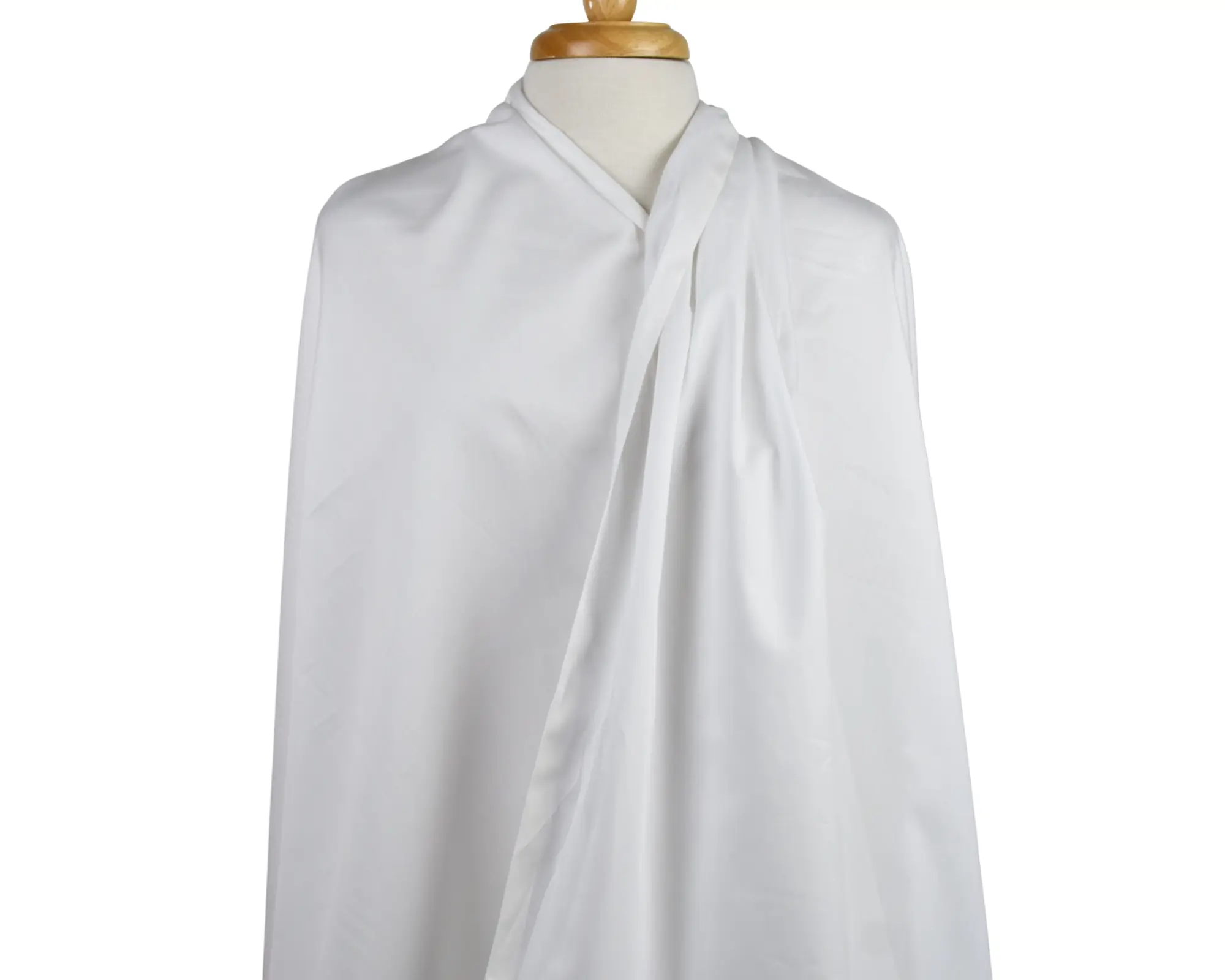 Organic Cotton Poplin - White - Image 5