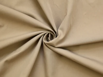 Organic Cotton Poplin - Taupe