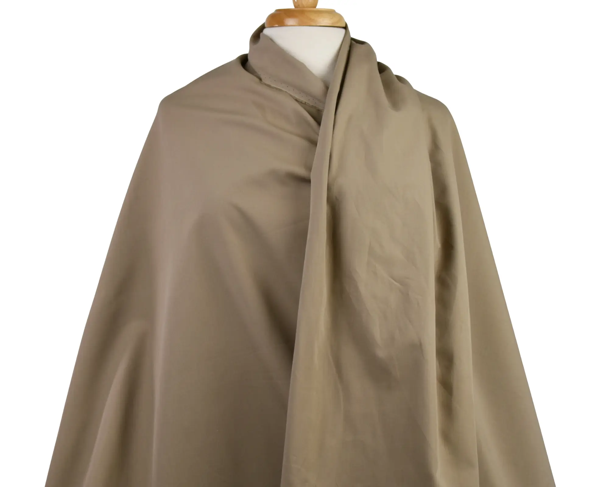 Organic Cotton Poplin - Taupe - Image 5