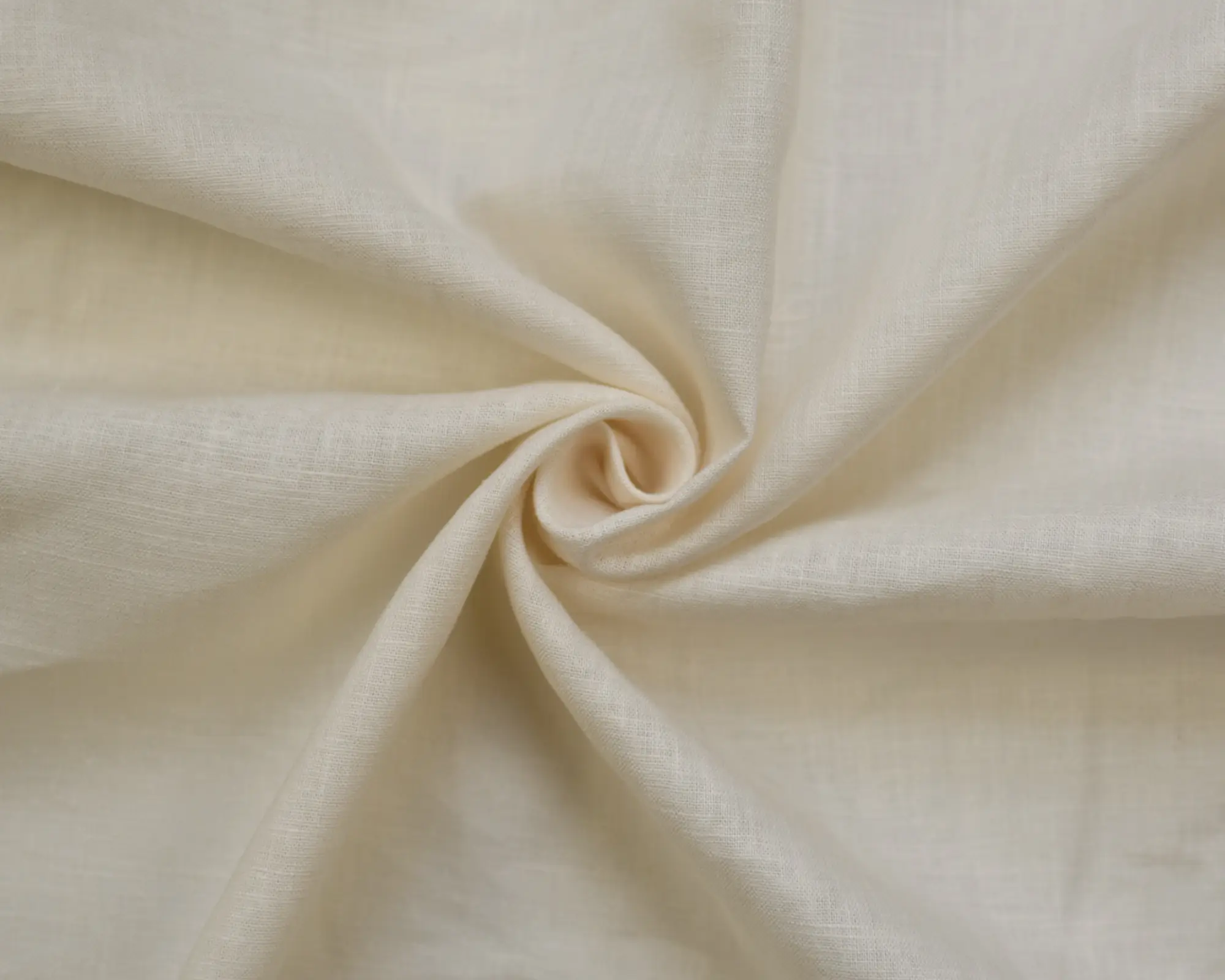 Washed Linen/Cotton Blend – Ecru