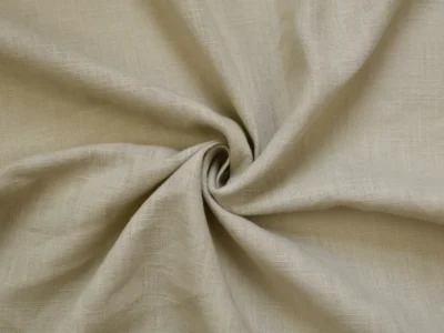 Washed Linen/Cotton Blend - Beige