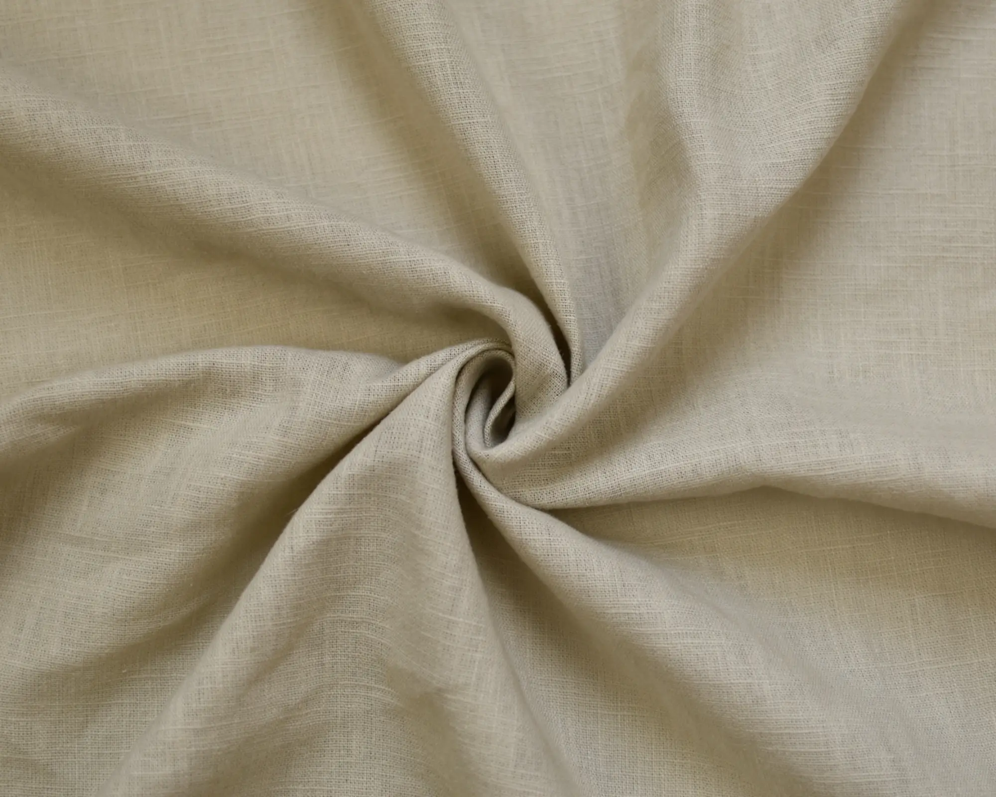 Washed Linen/Cotton Blend – Beige
