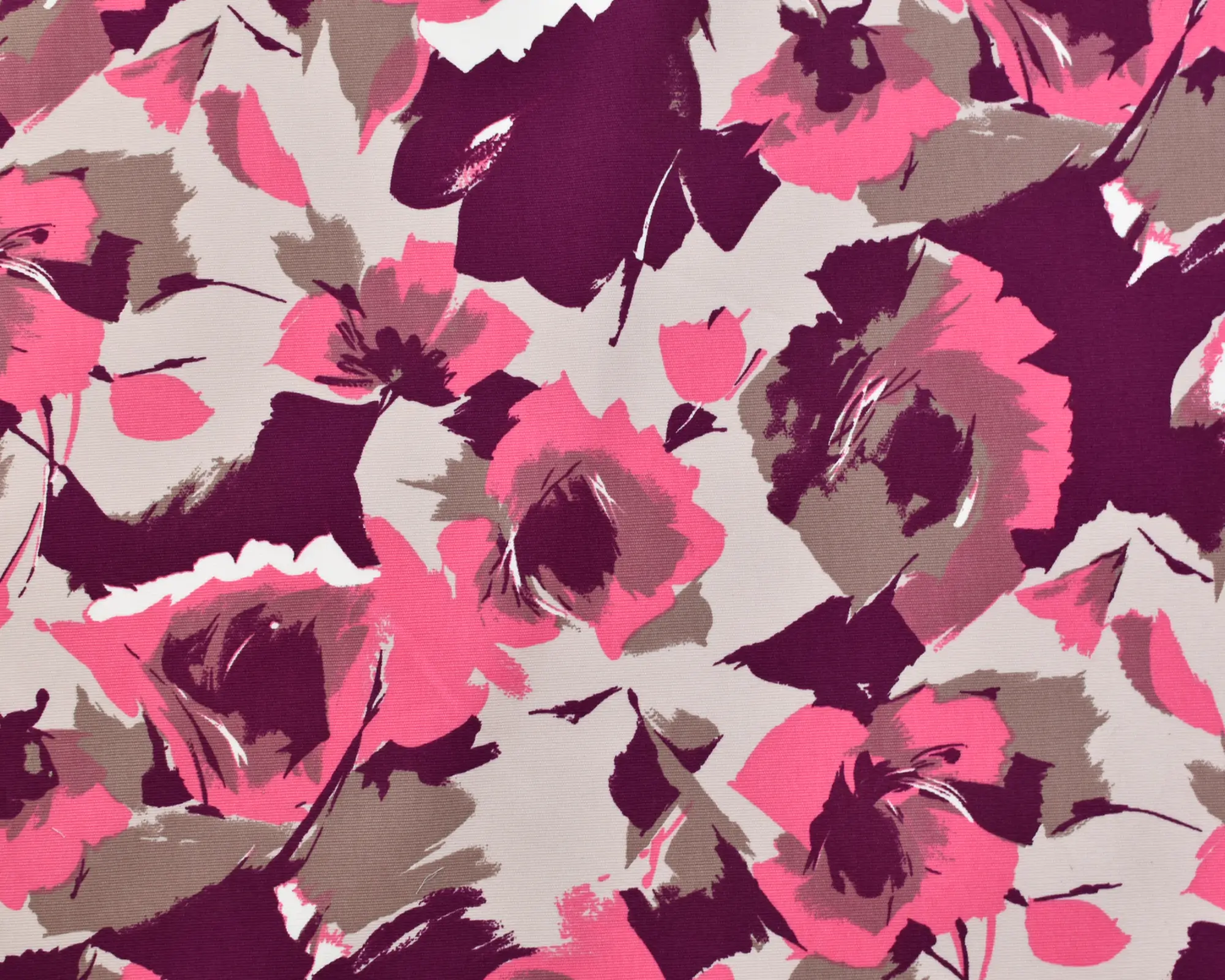 Designer Cotton - Abstract Pink Floral - Image 2