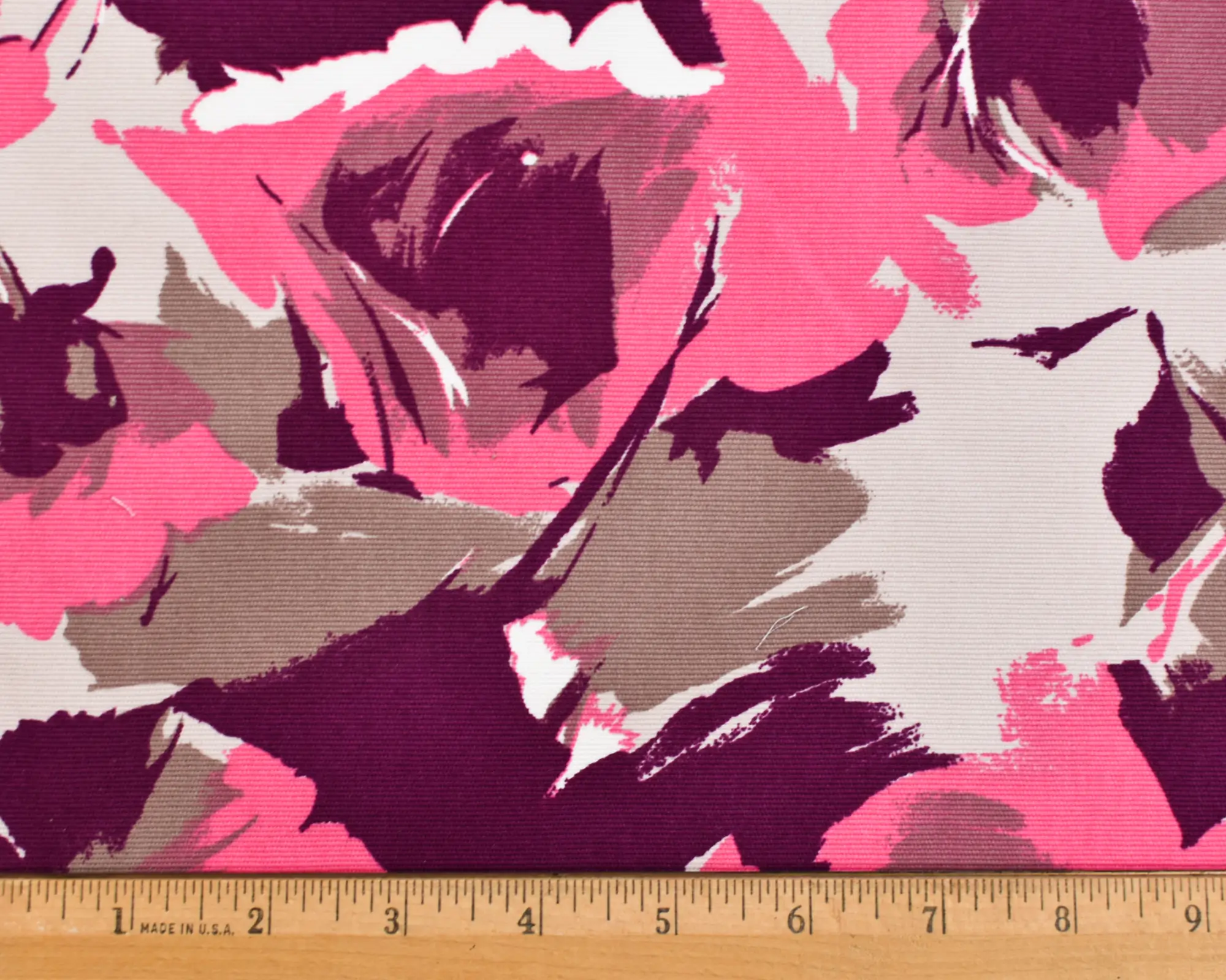 Designer Cotton - Abstract Pink Floral - Image 3