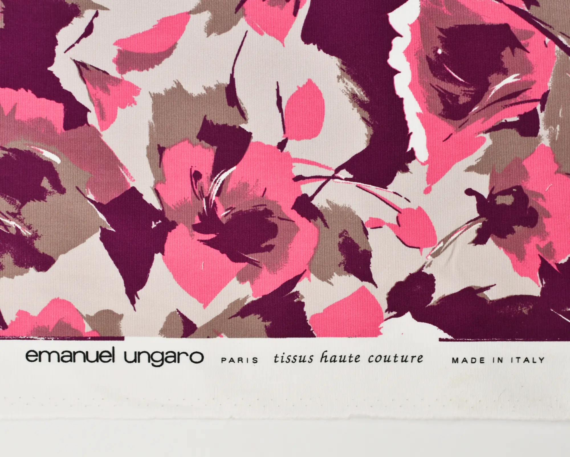 Designer Cotton - Abstract Pink Floral - Image 5