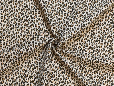 Cotton Poplin - Leopard Print