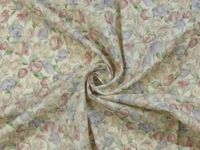 Sevenberry Cotton Shirting - Tulip Print