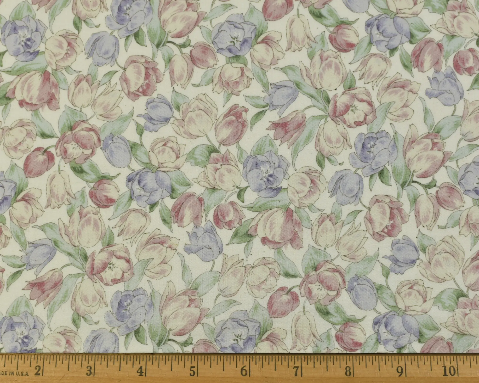Sevenberry Cotton Shirting - Tulip Print - Image 3